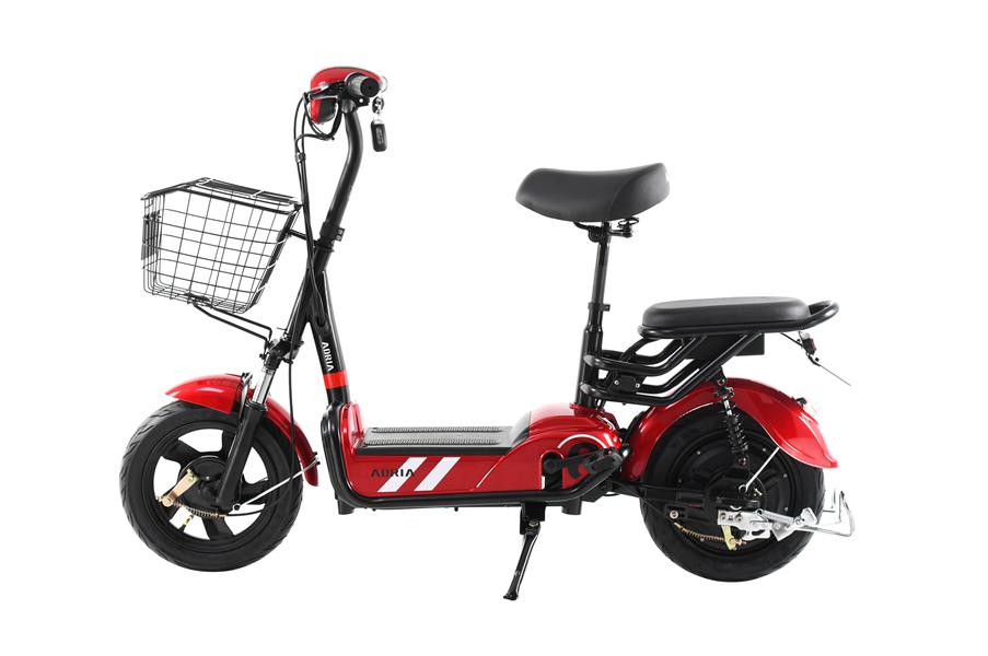 Elektricni bicikl kd-36 crveno-crni